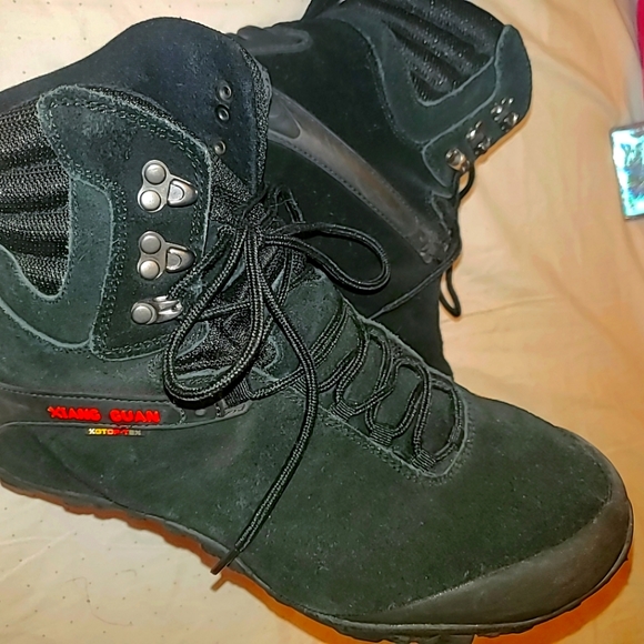 AN XIANG GUAN BOOTS. Black . Size 12 - Picture 7 of 11